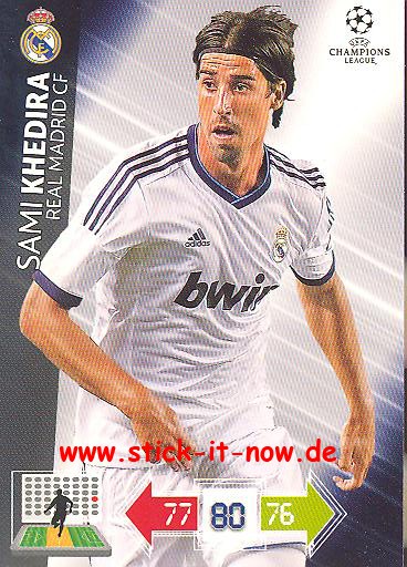 Panini Adrenalyn XL CL 12/13 - Real Madrid - Sami Khedira