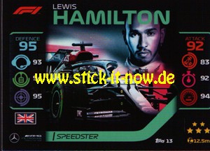 Turbo Attax "Formel 1" (2020) - Nr. 13