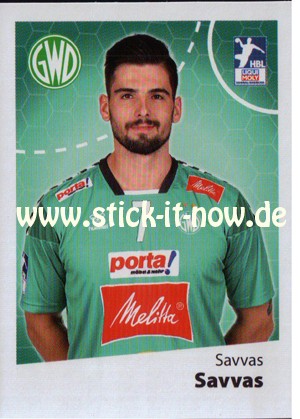 LIQUE MOLY Handball Bundesliga Sticker 19/20 - Nr. 97