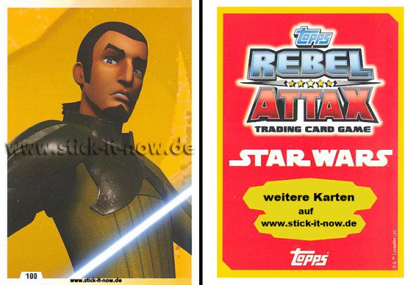 Rebel Attax - Serie 1 (2015) - STRIKE-FORCE - REBELLION 2 - Nr. 100