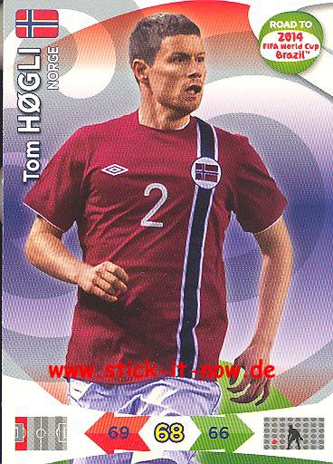 Panini Adrenalyn XL Road to WM 2014 - TOM HOGLI