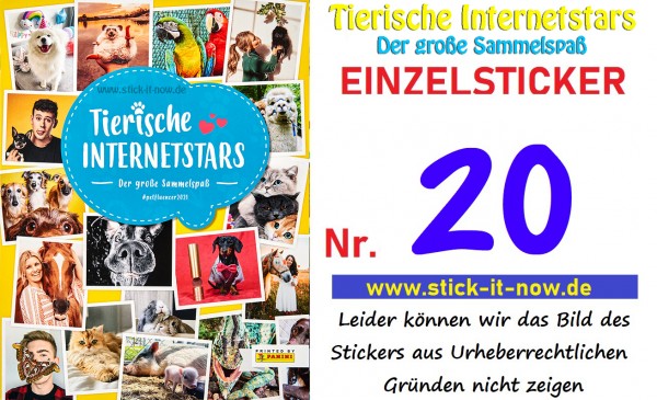 Tierische Internetstars (2021) - Nr. 20 (Glitzer)