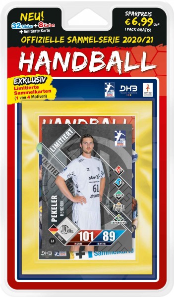 LIQUI MOLY Handball Bundesliga 20/21 - Blister (D) Pekeler