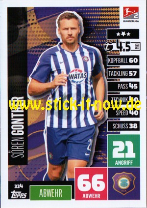 Topps Match Attax Bundesliga 2020/21 - Nr. 334