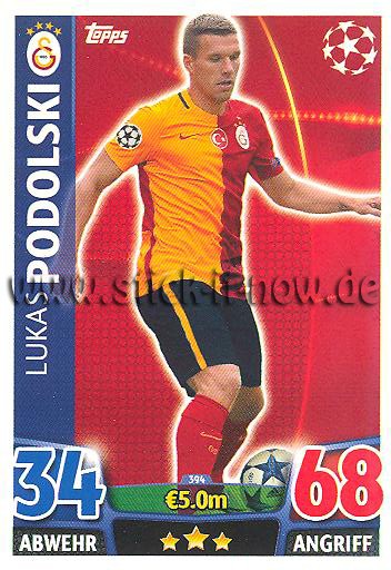 Champions League - Match Attax 15/16 - Nr. 394