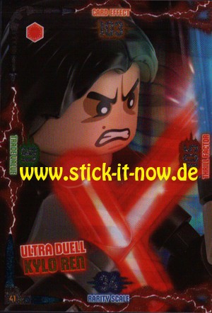 Lego Star Wars Trading Card Collection 2 (2019) - Nr. 41 ( Ultra Duell )