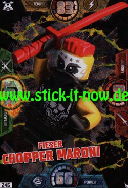 Lego Ninjago Trading Cards - SERIE 3 (2018) - Nr. 246 (BLACK CARD)