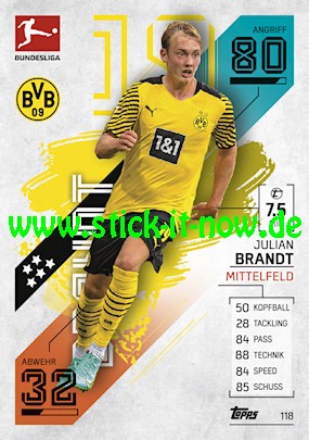 Topps Match Attax Bundesliga 2021/22 - Nr. 118