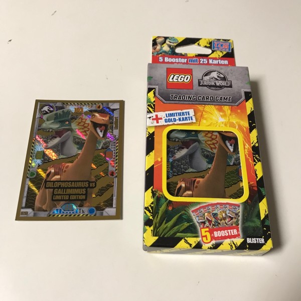 LEGO "Jurassic World" Trading Cards (2021) - Blister 3 (LE 16)