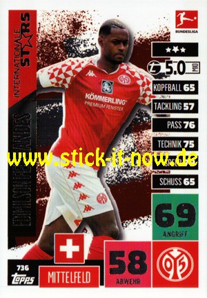 Topps Match Attax Bundesliga 2020/21 "Extra" - Nr. 736