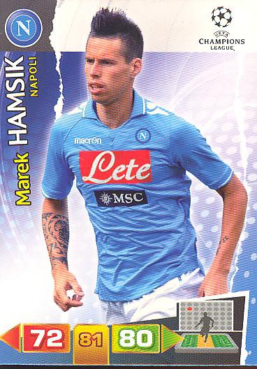 Marek Hamsik - Panini Adrenalyn XL CL 11/12 - SSC Napoli