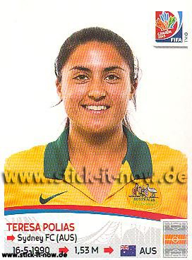 Panini Frauen WM 2015 Kanada - Nr. 281