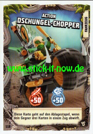 Lego Ninjago Trading Cards - SERIE 6 "Next Level" (2021) - Nr. 118