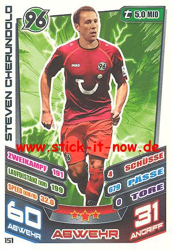 Match Attax 13/14 - Hannover 96 - Steven Cherundolo - Nr. 151