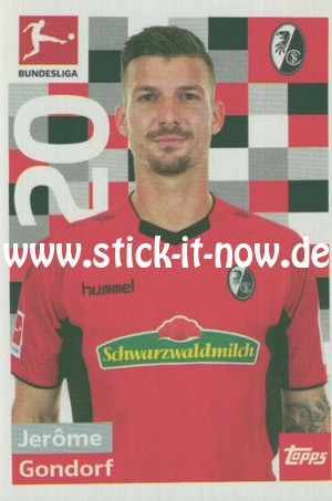 Topps Fußball Bundesliga 18/19 "Sticker" (2019) - Nr. 102