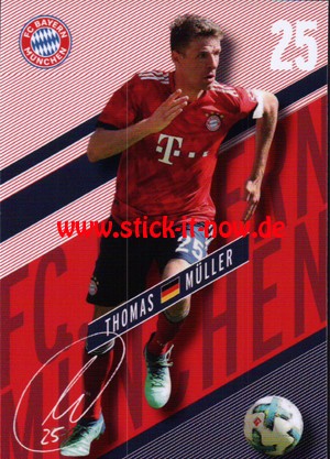 FC Bayern München 18/19 "Karte" - Nr. 24