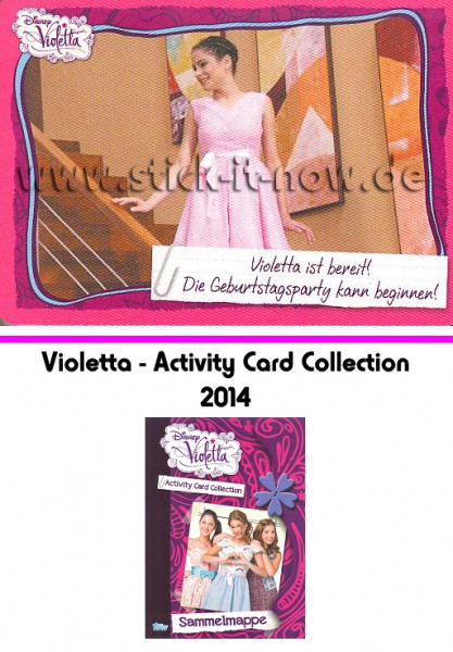 Disney Violetta - Activity Cards (2014) - Nr. 66