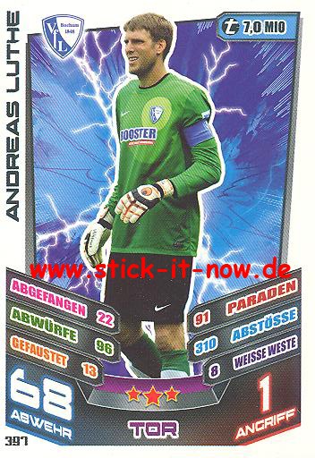 Match Attax 13/14 - VfL Bochum - Andreas Luthe - Nr. 397