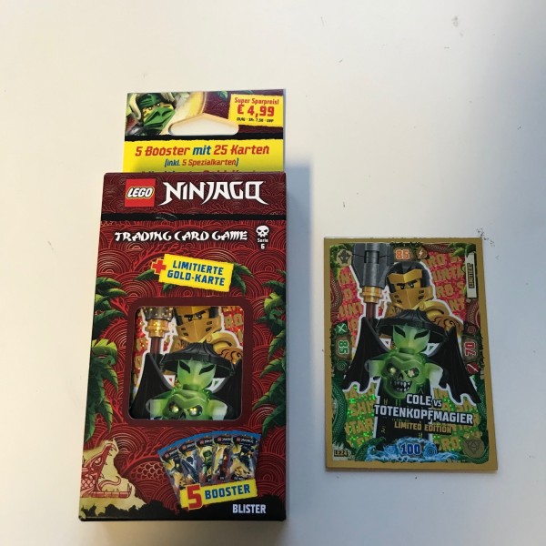 Lego Ninjago Trading Cards - SERIE 6 (2021) - Blister 1 ( LE 24 )