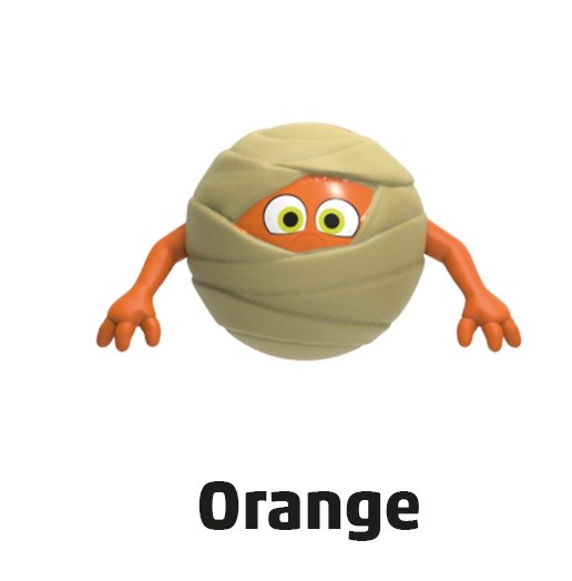 Penny Monster-Sammelfiguren - Nr. 9 "Orange"