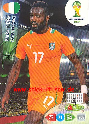 Panini Adrenalyn XL Brasil WM 2014 - Siaka TIENE