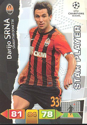 Darijo Srna - Panini Adrenalyn XL CL 11/12 - FC Shakhtar Donetsk - Star Player