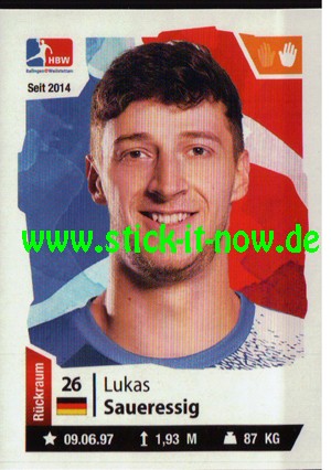 LIQUI MOLY Handball Bundesliga "Sticker" 21/22 - Nr. 261