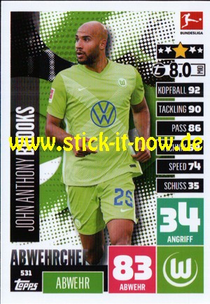 Topps Match Attax Bundesliga 2020/21 "Extra" - Nr. 531