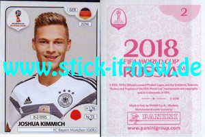 Panini WM 2018 Russland "Sticker" INT/Edition - Nr. 426