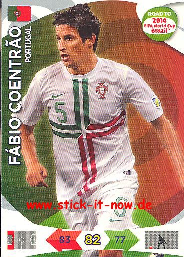 Panini Adrenalyn XL Road to WM 2014 - FÁBIO COENTRAO