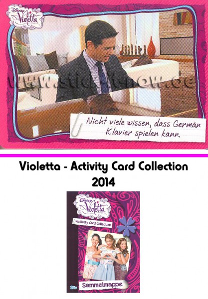 Disney Violetta - Activity Cards (2014) - Nr. 75
