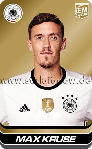 DFB Team Cards EM 2016 - Max Kruse (GOLD)