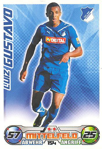 Match Attax 09/10 - LUIZ GUSTAVO - TSG Hoffenheim - Nr. 154