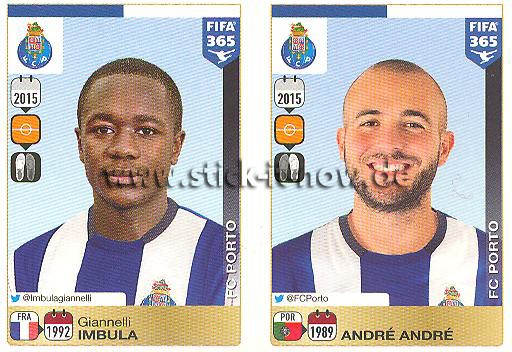 Panini FIFA 365 Sticker - Nr. 725 - 726
