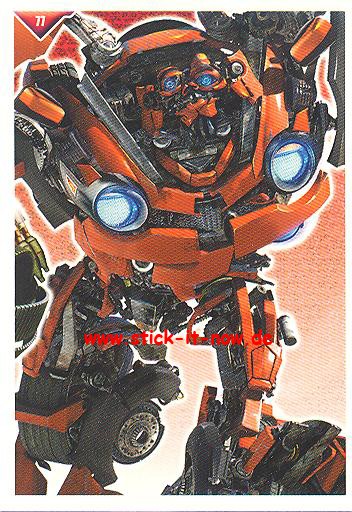 Transformers Sammelkarten - Puzzle 1 Teil 9 - Nr. 77