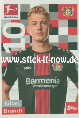 Topps Fußball Bundesliga 18/19 "Sticker" (2019) - Nr. 165