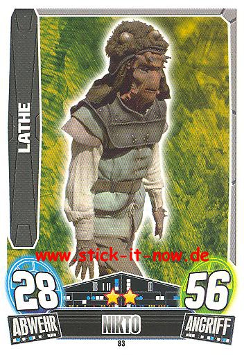 Force Attax Movie Collection - Serie 3 - LATHE - Nr. 83