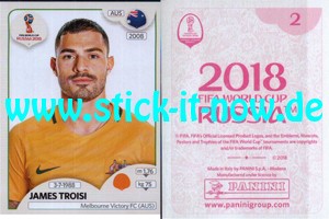 Panini WM 2018 Russland "Sticker" INT/Edition - Nr. 211
