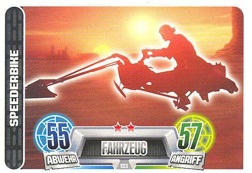 Force Attax Movie Collection - Serie 2 - SPEEDERBIKE - Fahrzeug - Nr. 133