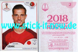Panini WM 2018 Russland "Sticker" INT/Edition - Nr. 107