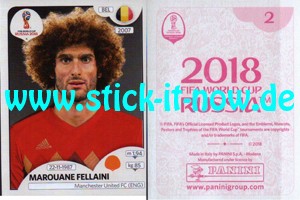 Panini WM 2018 Russland "Sticker" INT/Edition - Nr. 511