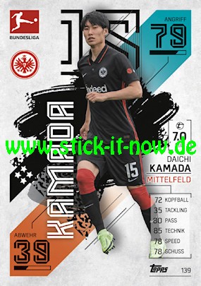 Topps Match Attax Bundesliga 2021/22 - Nr. 139