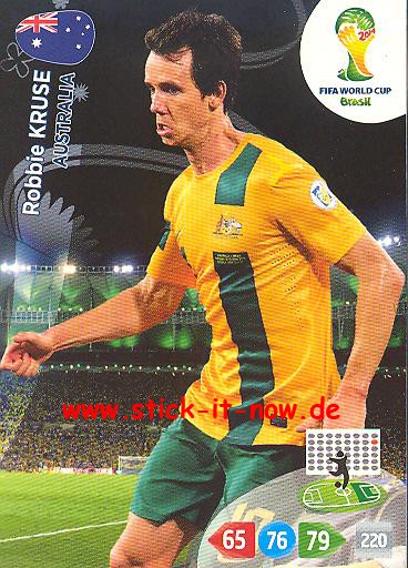 Panini Adrenalyn XL Brasil WM 2014 - Robbie KRUSE