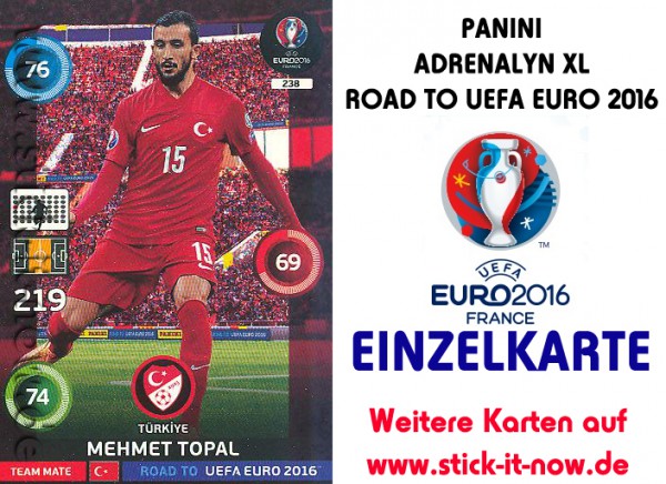 Adrenalyn XL - Road to UEFA Euro 2016 France - Nr. 238