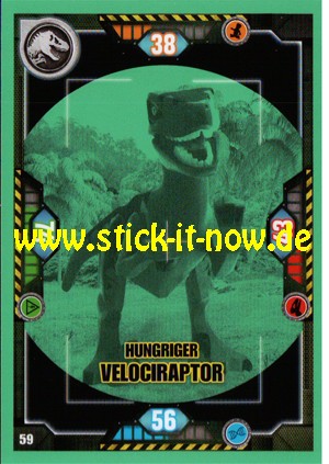 LEGO "Jurassic World" Trading Cards (2021) - Nr. 59 (Neon)