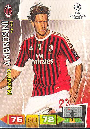 Massimo Ambrosini - Panini Adrenalyn XL CL 11/12 - AC Mailand