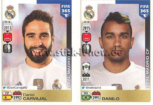 Panini FIFA 365 Sticker - Nr. 378 - 379