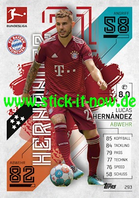 Topps Match Attax Bundesliga 2021/22 - Nr. 293