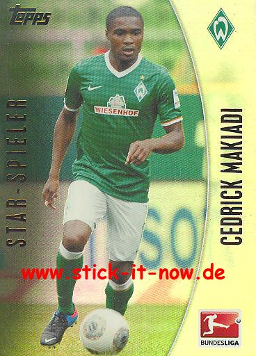 Bundesliga Chrome 13/14 - CEDRICK MAKIADI - Star-Spieler - Nr. 40