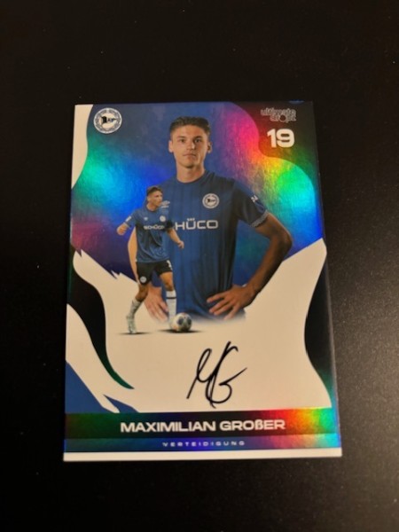 This is Arminia (2025) - On Card Signature - Maximilian Großer 20/70